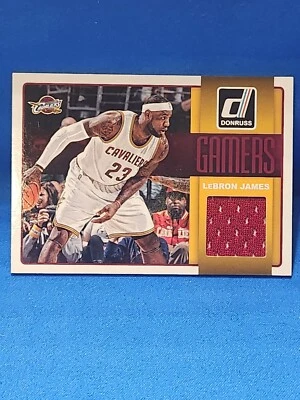 2014-15 Panini Donruss - Gamers Jerseys #39 LeBron James (MEM) - Image 1 of 3
