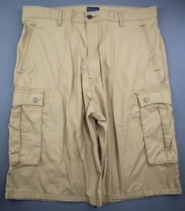 Levi Strauss Hombre 2016 Pantalones cortos de carga de dos caballos Marrón Snap Pocket Talla 36 - Imagen 1 de 10
