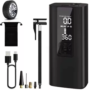 Portable Multifunctional Electric Car Tire Inflator with USB Charging Air Pump - Picture 1 of 24