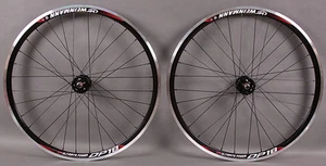 Weinmann DP18 black fixed gear Track Bike Wheelset Wheels 32h SingleSpeed DT 2.0 - Picture 1 of 1