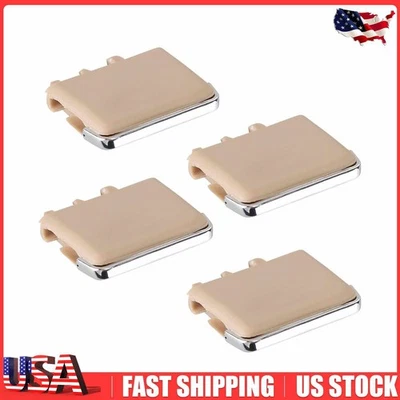 4Pcs Beige Auto Air Conditioning A/C Vent Blade Slice Clips For Toyota Corolla - Image 1 of 4