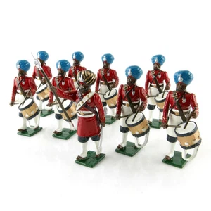 Tradition 8 miniature militari piombo I tamburi 45° Rattray's Sikhs, 1910 - Picture 1 of 1