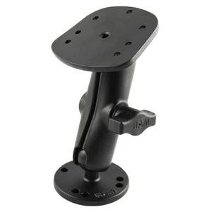 RAM® Drill-Down Double Ball Mount for Humminbird Piranha RAM-B-107-1U 44311 - Picture 1 of 2