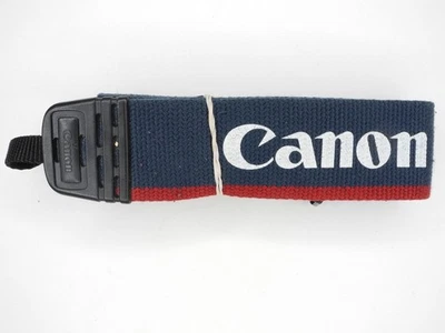 Canon EOS Vintage Azul/Vermelho/Branco 1 1/2" Alça de Pescoço para Câmera SLR/DSLR - Imagem 1 de 4