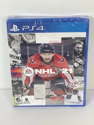 NHL 21 PlayStation 4 PS4 BRAND NEW AND FACTORY SEALED EA Sports Hockey - Image 1 of 2