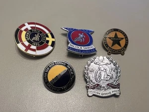 Five Assorted Speedway Badges - Picture 1 of 1