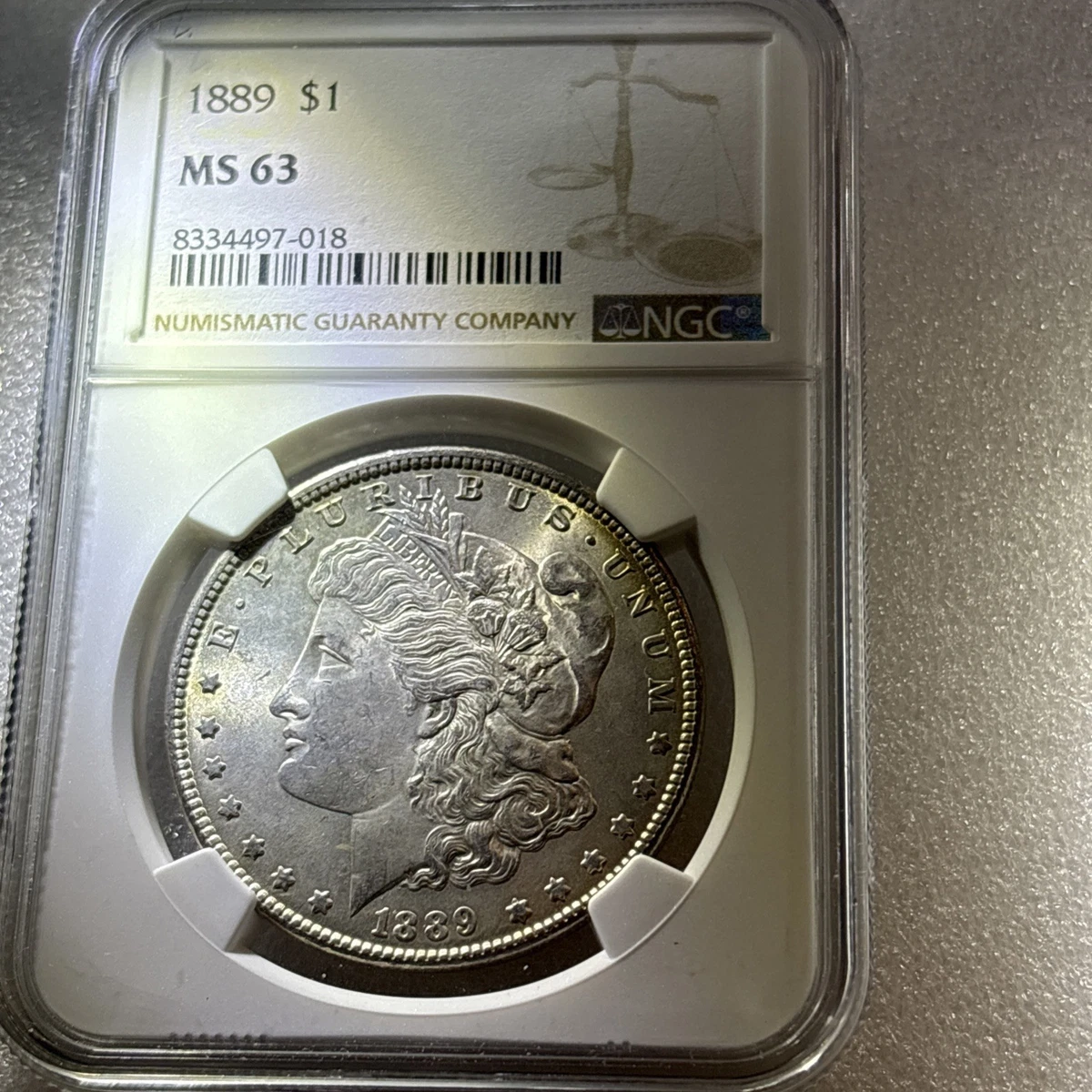 MS 63 Graded 1889 Year Morgan US Dollars (1878-1921) for sale | eBay