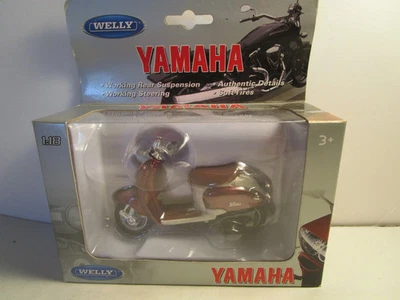 Nuevo WELLY Moto Die Cast YAMAHA 1999 VINO $8 S/H Foto 1 de 4