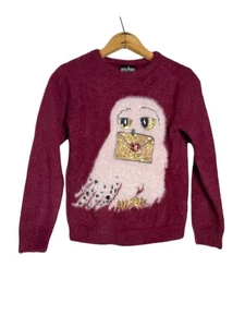 Suéter Hedwig Primark Harry Potter Niñas con Letra - Borgoña Talla 12/13 Año - Imagen 1 de 4