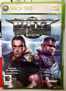 BLITZ THE LEAGUE XBOX 360 FOOTBALL AMERICANO COVER E MANUALE ITA/ESP GIOCO ENG B - Imagen 1 de 4
