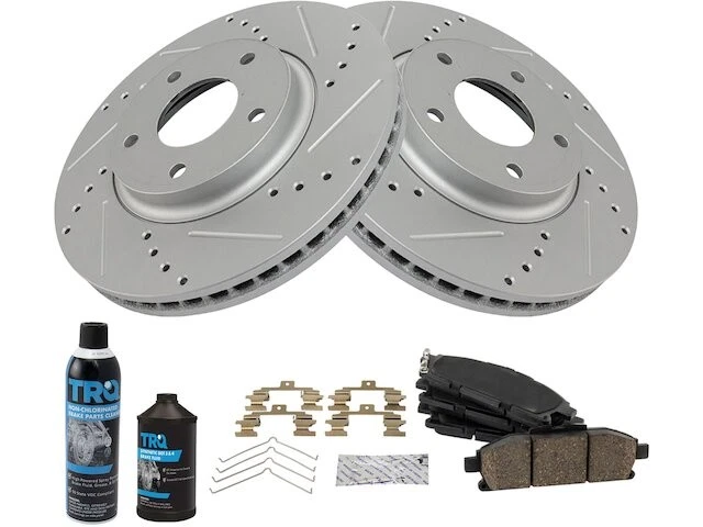 Front Brake Pad and Rotor Kit For 2011-2017 Nissan Quest 2012 2013 2014 DV998SR - Image 1 of 1