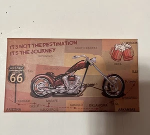 ROUTE 66 MOTORCYCLE BOTTLE OPENER - Picture 1 of 5