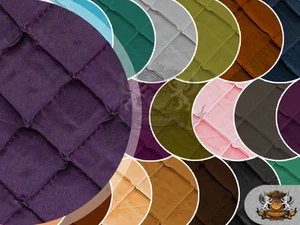 Telas de diamantes Taffeta Pintuck de 4""x4"" / 110"" de ancho / se venden por yarda - Imagen 1 de 26