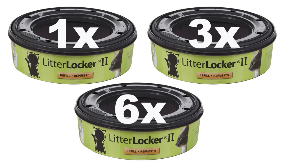 Litter Locker 2  Nachfüller - Einzelnd oder Set´s - Nachfüllkasette Kassette - Bild 1 von 1