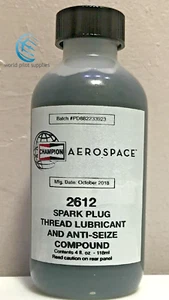 CHAMPION SPARK PLUG THREAD LUBRICANT & ANTI SEIZE COMPOUND 4 oz. p/n 2612 W/cert - Bild 1 von 2