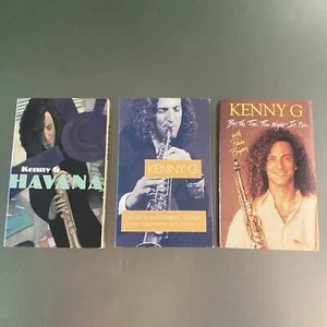 Kenny G 3 Cassette LOT: Havana, What A Wonderful World, This Night Is Over VG+ - Picture 1 of 4