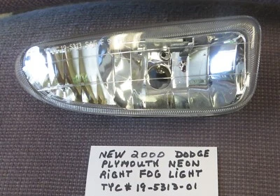 Faro antiniebla izquierdo neón Dodge Plymouth 2000 nuevo TYC # 19-5314-01 Foto 1 de 4