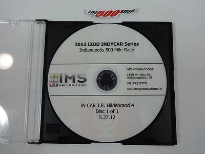 2012 Indianapolis 500 Start Restarts & Pit Stops J.R. Hildebrand In Car View DVD - Image 1 of 4