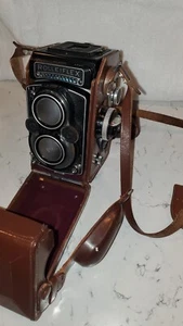 ROLLEIFLEX 3.5f PLANAR 75mm CARL ZEISS ESTUCHE COMPLETO LIBROS REPUESTOS - Imagen 1 de 12