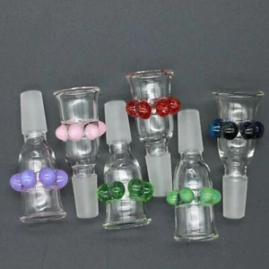Tazón cilindro de mármol deslizante de vidrio Pyrex Lab 14 mm tabaco gancho bong - Imagen 1 de 2