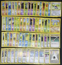 POKÉMON SET BASE UNLIMITED COMUNI E NON COMUNI COMPLETO ITA PL/LP