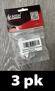 3pk KAISH K1828-Plateado Aluminio Top Hat Perillas con Indicador, Plateado - Imagen 1 de 6