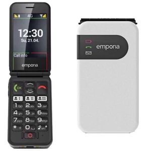 BNIB Emporia Simplicity Glam (4G) Black 128MB + 48MB Single-SIM Unlocked OEM - Picture 1 of 3