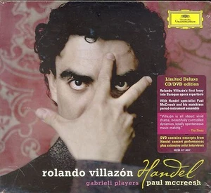 Rolando Villazon HANDEL CD DVD NEW Gabrieli Players McCreesh - Picture 1 of 2