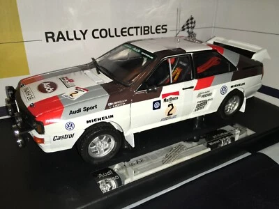 1:18 Sunstar H4250 Hannu Mikkola Audi Quattro A2 #2 Rallye Argentina winner 1983 - Image 1 of 4