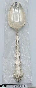 Wallace Feliciana Sterling Silver Tablespoon Serving Spoon 8.5" *BRAND NEW* - Picture 1 of 1