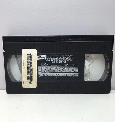 Winnie the Pooh & Tigger Too VHS Disney Video Tape Only VTG Storybook Classics - Image 1 of 4