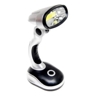 2024 12 LED AA Battery Powered Light Desk Table Lamp for Study Reading Portable - Picture 1 of 11