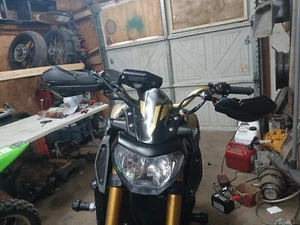 Handlebar Handguards Hand Guards Protector For YAMAHA FZ09 MT-09/SP MT09 FZ-09 - Picture 1 of 10