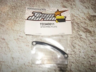 Vintage RC Durango Spares Steering Plate Black (1) TD340011 - Image 1 of 2