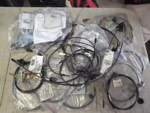 LARGE LOT MIXED (MOSTLY) TORO LAWNMOWER OEM THROTTLE BRAKE CABLES KITS NOS - Picture 1 of 21