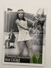 2019 Topps International Tennis Trading Card Rosie Casals No. 35