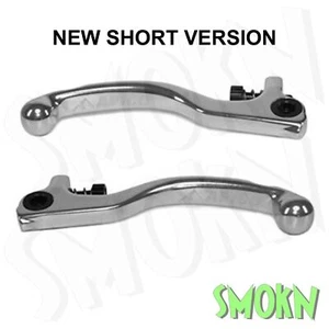 Palancas cortas Beta EVO & REV 80-300 03-23 freno y embrague Apico Grimeca Elite plateado - Imagen 1 de 7