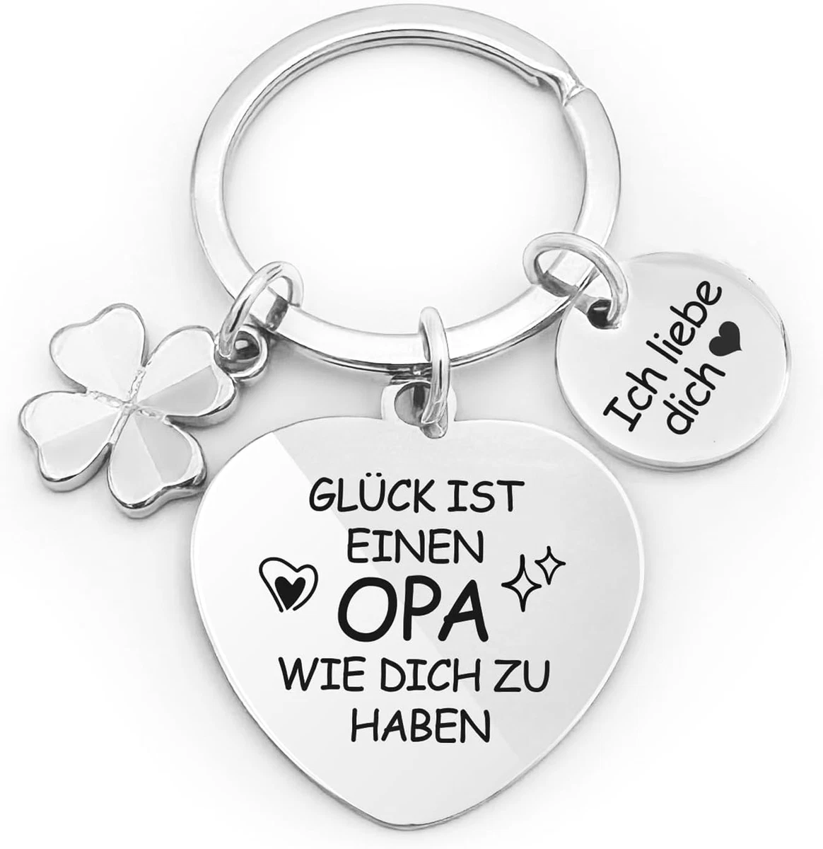 Gravieter Eislöffel Für Opa – Edelstahl-Löffel 17,8 Cm Mit Gravur, Geschenk Für Vatertag, Geburtstag