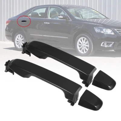 1对后左+右外门把手适用于丰田凯美瑞2012-2017 2013 2014 — 第 1/4 张图片