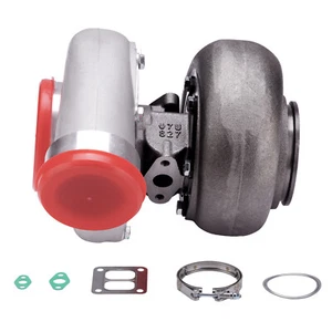 GT45 TURBOCHARGER TURBO UNIVERSAL T4 3.25'' V-BAND Turbine 1.05 A/R 77.6 Trim - Picture 1 of 12