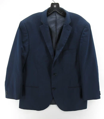 Chaqueta Savile Row Hombres 42 Azul Blazer Abrigo Deportivo Negocios Preppy 2 Botones Azul Marino Foto 1 de 4