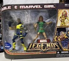Marvel Legends 2 pack Cable and Marvel Girl HASBRO 2007 RARE WALMART Exclusive