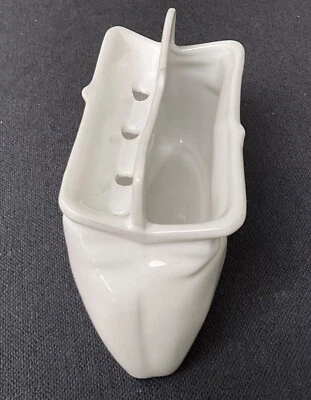 ELPA Alcobaca керамический белый кошелек застежки ваза органайзер сделано в Португалии - Изображение 1 из 4