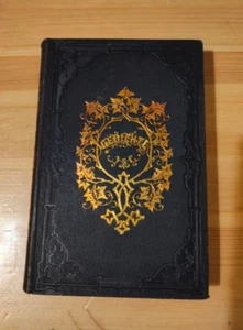 Altes Buch/Libro Antico 1868, raccolta di poesie in tedesco di Ludwing Uhland - Foto 1 di 20
