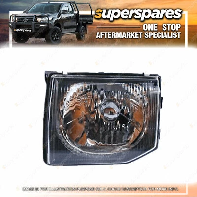 Superspares Left Headlight for Mitsubishi Pajero NL 09/1997-04/2000 - image 1 of 2