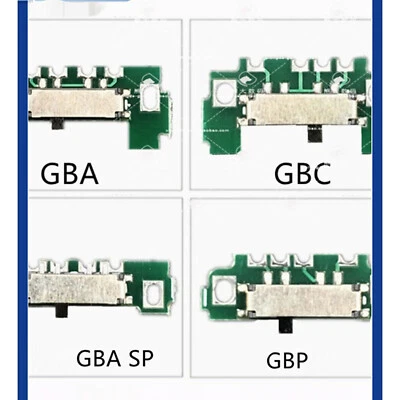 GBA/GBC/GBA SP/GBP Slide Power Switch Board On/Off Key Game Repair Accessories - Image 1 of 4
