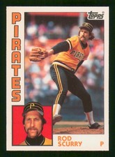 ROD SCURRY 1984 TOPPS TIFFANY 84 NO 69 NRMINT+           15130