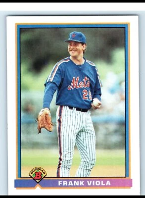 1991 Bowman #477 Frank Viola Near Mint - Image 1 of 2
