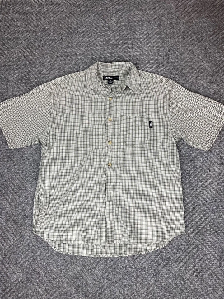 Vintage No Fear Shirt Mens XL Gray Button Up Skateboarding Made in USA 90s - Image 1 of 4