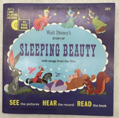 Robie Lester Walt Disney's Story Of Sleeping Beauty Disneyland 301 EX/NM - Image 1 of 4